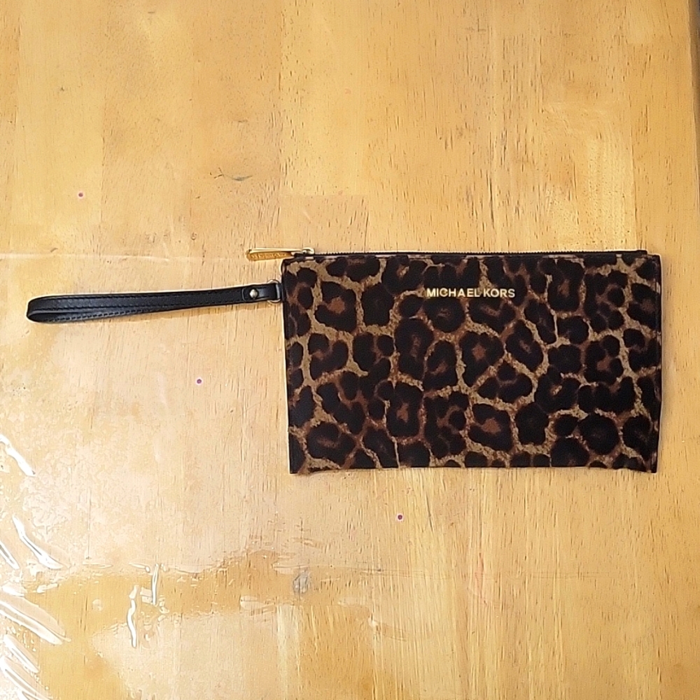 Michael Kors Calf hair with leather wristlet bag - Picture 2 of 8